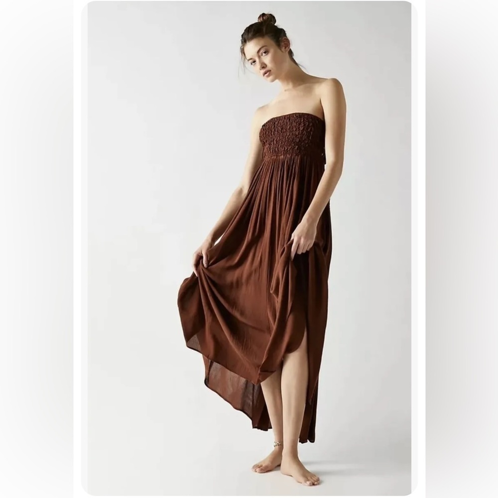 New Free People Endless Summer Turning Up The Temperature Maxi Dress Medium
